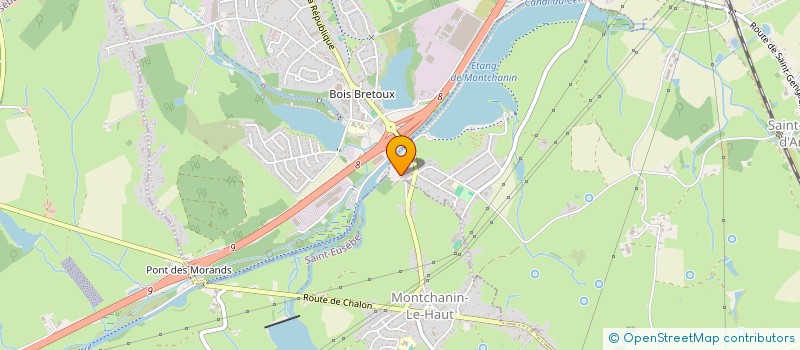 localisation de l'entreprise MONSIEUR BRYCE PUECHOULTRES  SAINT-EUSEBE