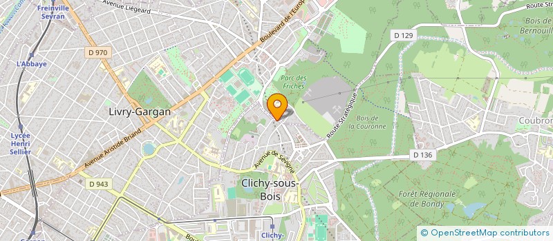 localisation de l'entreprise MONSIEUR BRYTHON MAOLET à CLICHY-SOUS-BOIS