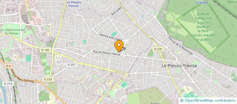 localisation de l'entreprise MONSIEUR BRYX ARMAND GAGNYE à CHAMPIGNY-SUR-MARNE