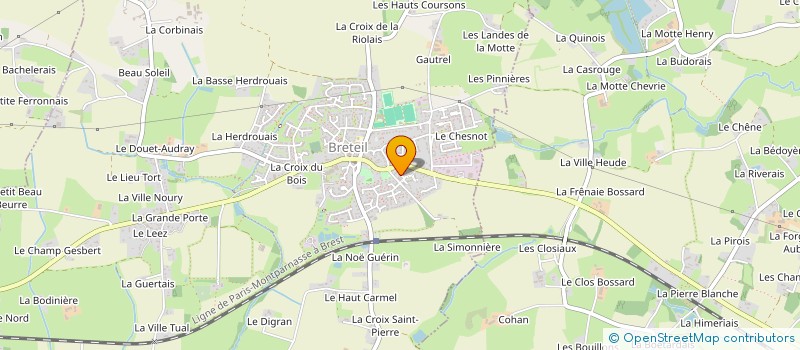 localisation de l'entreprise MONSIEUR BUBA SAKHVADZE  BRETEIL