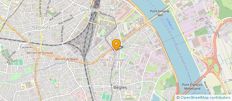 localisation de l'entreprise MONSIEUR BUBACAR DJALO à BEGLES