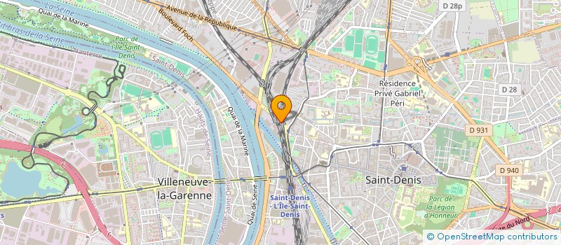 localisation de l'entreprise MONSIEUR BUBI DRAGHICI  SAINT-DENIS