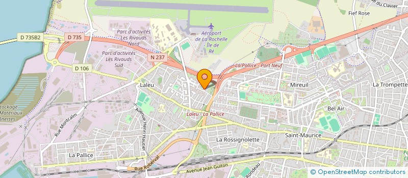 localisation de l'entreprise MONSIEUR BUDDY MERCIER  LA ROCHELLE