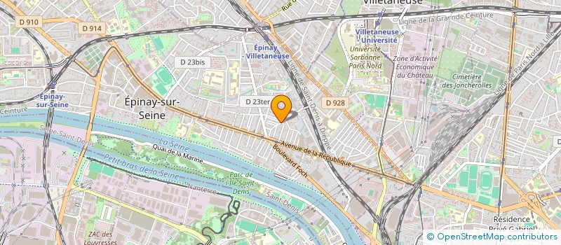 localisation de l'entreprise MONSIEUR BUEYISA LUBIKAMO à EPINAY-SUR-SEINE