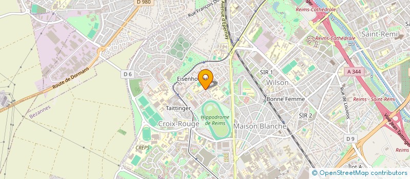 localisation de l'entreprise MONSIEUR BUJAR ARIXHIU  REIMS