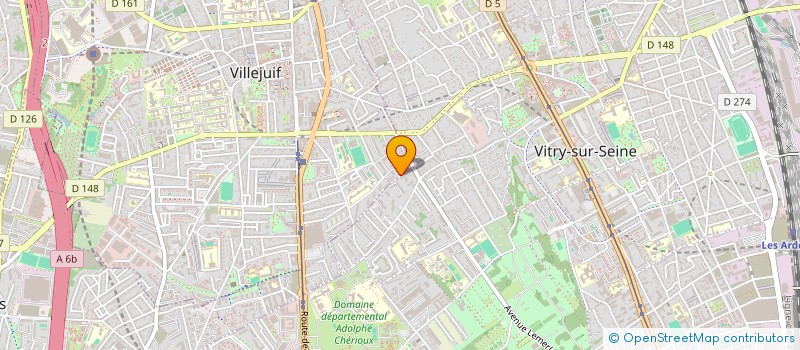 localisation de l'entreprise MONSIEUR BULAL ZERIG  VILLEJUIF