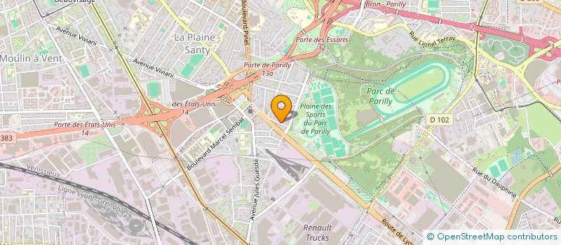 localisation de l'entreprise MONSIEUR BULAYE SAMASSA  VENISSIEUX