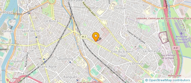 localisation de l'entreprise MONSIEUR BULEMBI MADIATA à TOULOUSE