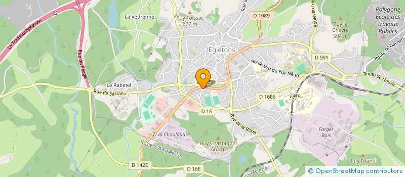 localisation de l'entreprise MONSIEUR BULENT ATA  EGLETONS