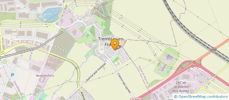 localisation de l'entreprise MONSIEUR BULENT BALA à TREMBLAY-EN-FRANCE