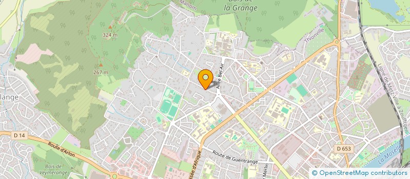 localisation de l'entreprise MONSIEUR BULENT CETIN  THIONVILLE