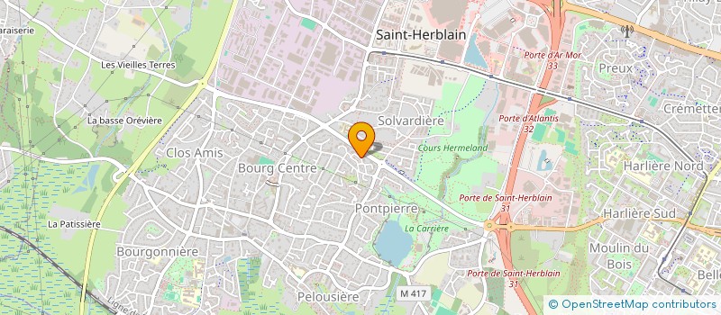 localisation de l'entreprise MONSIEUR BULENT KARADEDE à SAINT-HERBLAIN