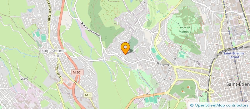 localisation de l'entreprise MONSIEUR BULENT KIZILBOGA  SAINT-GENEST-LERPT