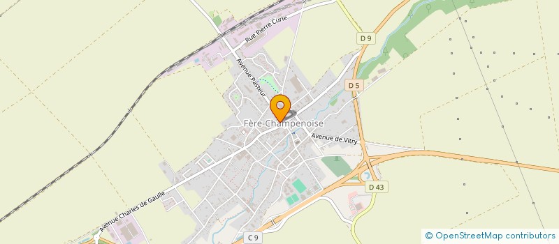 localisation de l'entreprise MONSIEUR BULENT OZTURK  FERE CHAMPENOISE