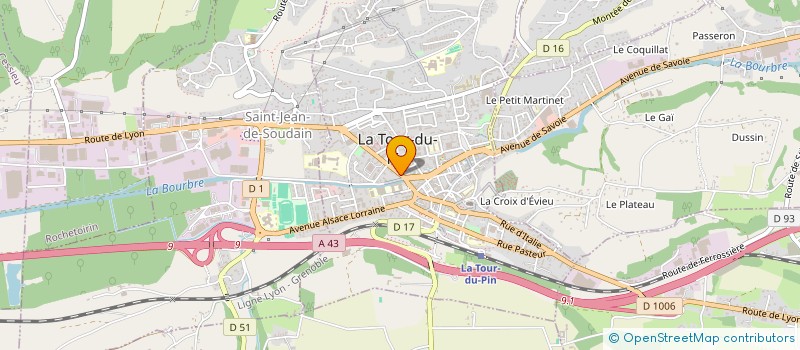 localisation de l'entreprise MONSIEUR BULENT SALMA à LA TOUR-DU-PIN