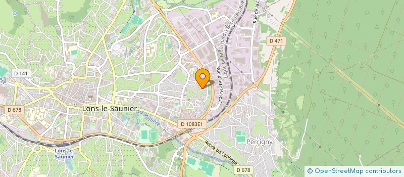 localisation de l'entreprise MONSIEUR BULENT SAYICI  LONS-LE-SAUNIER