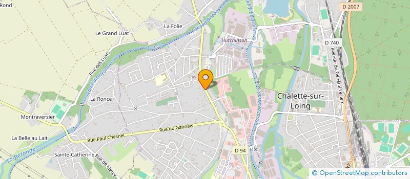 localisation de l'entreprise MONSIEUR BULENT YAVUZ à CHALETTE-SUR-LOING