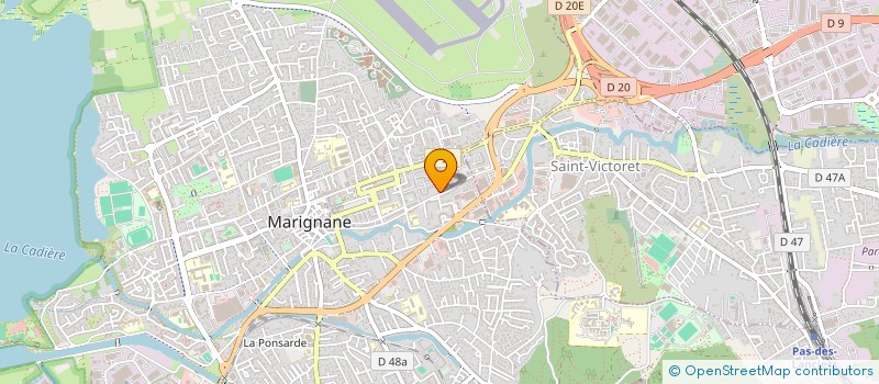 localisation de l'entreprise MONSIEUR BULENT YILMAZ  MARIGNANE