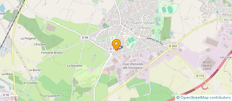 localisation de l'entreprise MONSIEUR BULUT KELES à VERRIERES-EN-ANJOU