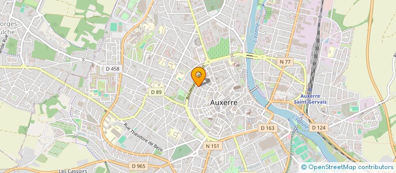 localisation de l'entreprise MONSIEUR BUN CHENG à AUXERRE