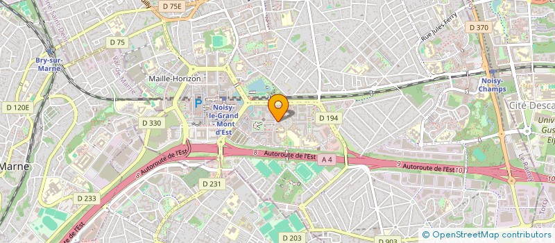 localisation de l'entreprise MONSIEUR BUN EANG UNG  NOISY-LE-GRAND