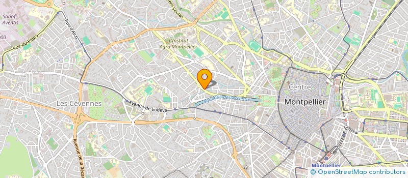 localisation de l'entreprise MONSIEUR BUN ROYER à MONTPELLIER