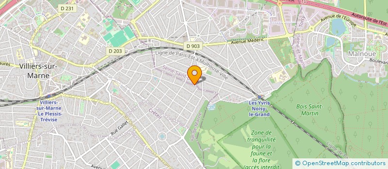 localisation de l'entreprise MONSIEUR BUN SENG HING  NOISY-LE-GRAND