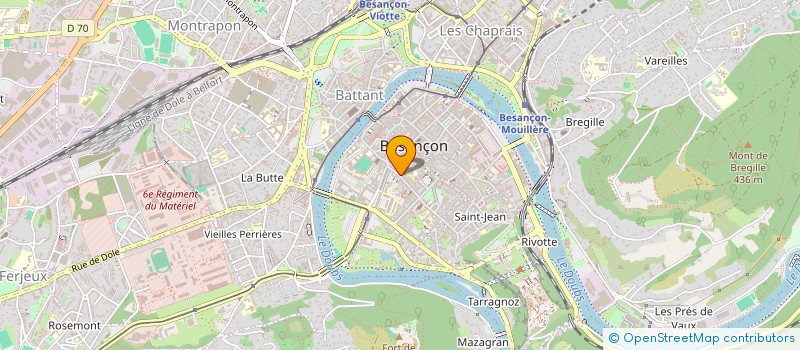 localisation de l'entreprise MONSIEUR BUNDIT SOMSAT  BESANCON