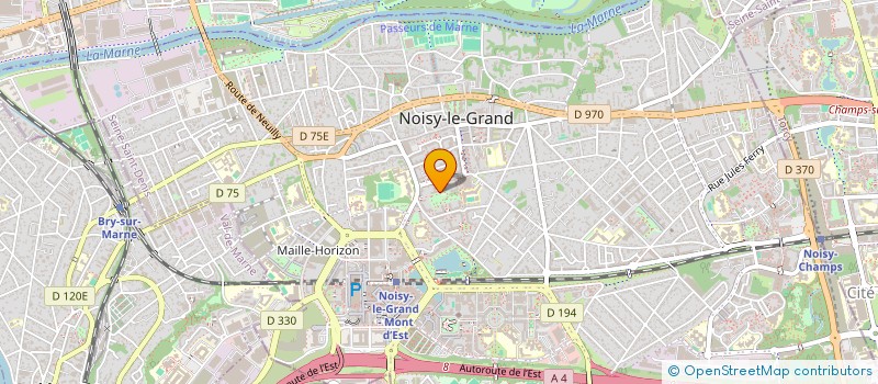 localisation de l'entreprise MONSIEUR BUNG NGUYEN à NOISY-LE-GRAND