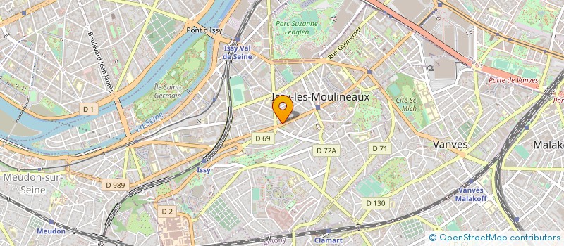 localisation de l'entreprise MONSIEUR BUNNY UNG à ISSY-LES-MOULINEAUX