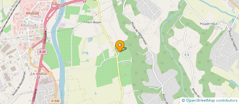 localisation de l'entreprise MONSIEUR BUNYAMIN ALTINOK  MONTAUBAN