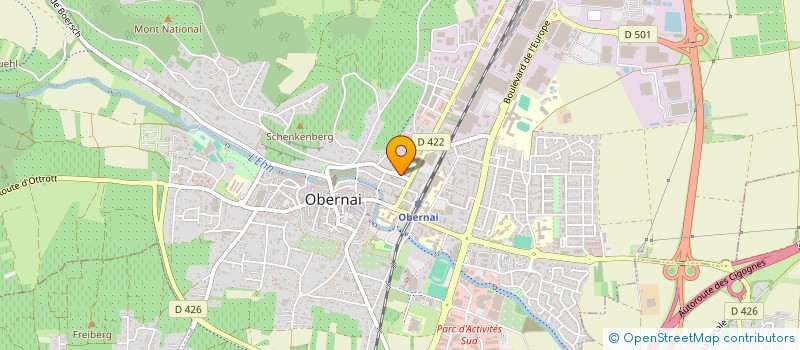 localisation de l'entreprise MONSIEUR BUNYAMIN UZUN à OBERNAI