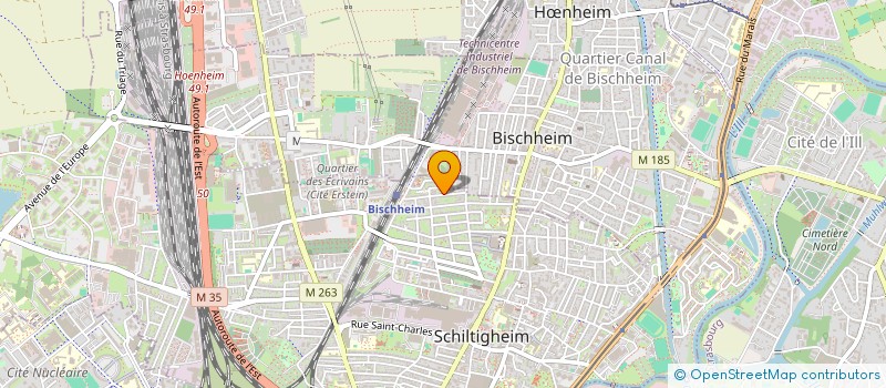 localisation de l'entreprise MONSIEUR BUNYAMIN YAZAR  SCHILTIGHEIM