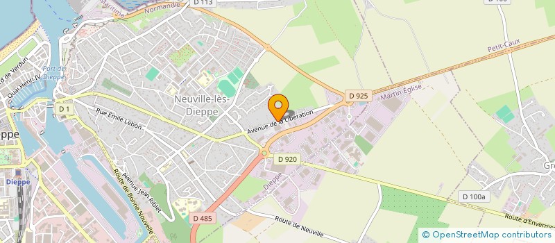 localisation de l'entreprise MONSIEUR BUNYANIN OGUZ à DIEPPE