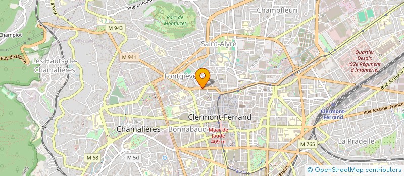 localisation de l'entreprise MONSIEUR BUOI LAM  CLERMONT-FERRAND