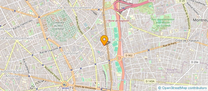 localisation de l'entreprise MONSIEUR BUQING FABIEN XU  PARIS