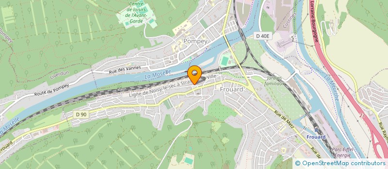 localisation de l'entreprise MONSIEUR BURA KIRIK  FROUARD