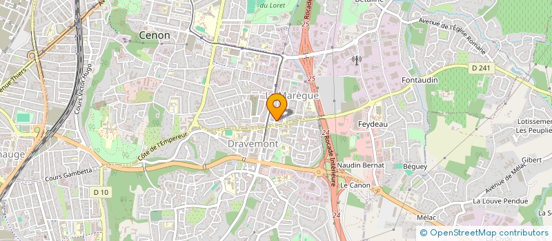 localisation de l'entreprise MONSIEUR BURAK BULUT  CENON