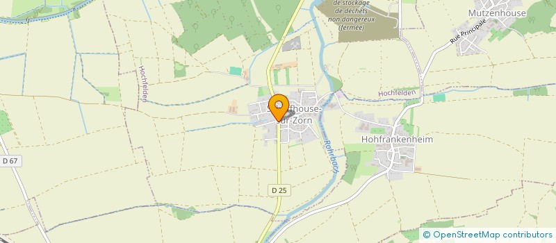 localisation de l'entreprise MONSIEUR BURAK DOGAN  MELSHEIM