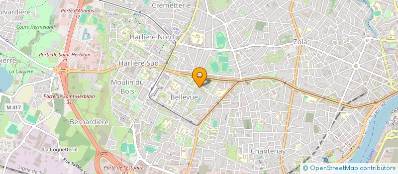 localisation de l'entreprise MONSIEUR BURAK SAHIN à NANTES