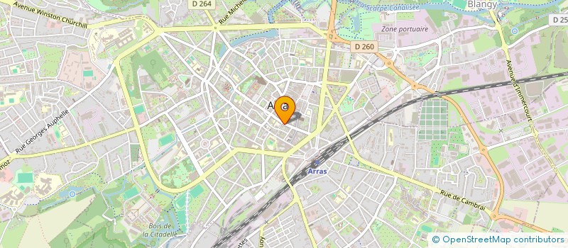 localisation de l'entreprise MONSIEUR BURAK TARCAN à ARRAS