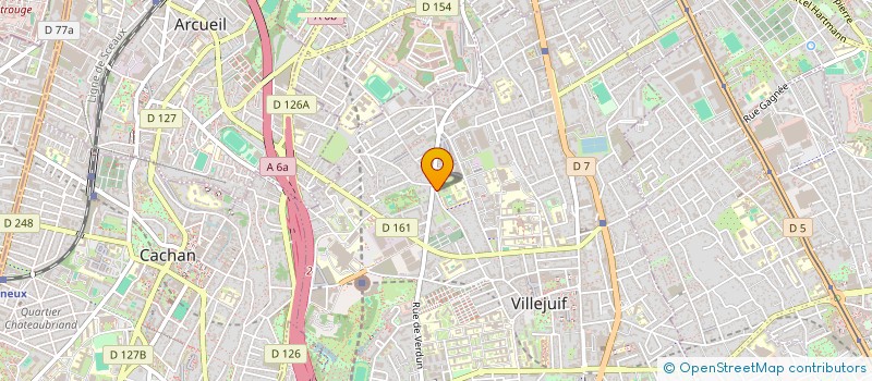 localisation de l'entreprise MONSIEUR BURAK ZENGIN  VILLEJUIF