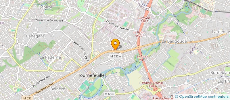 localisation de l'entreprise MONSIEUR BURGER  TOURNEFEUILLE