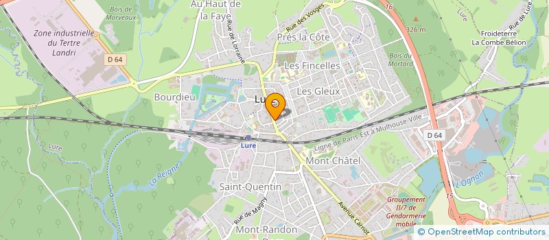 localisation de l'entreprise MONSIEUR BURHAN AKALIN  LURE