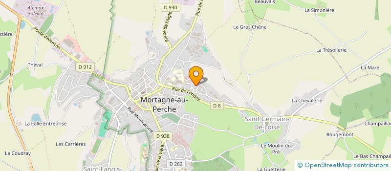 localisation de l'entreprise MONSIEUR BURHAN ALKAN à MORTAGNE-AU-PERCHE