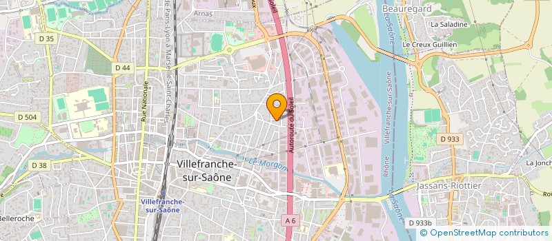 localisation de l'entreprise MONSIEUR BURHAN ARDICLIK à VILLEFRANCHE-SUR-SAONE