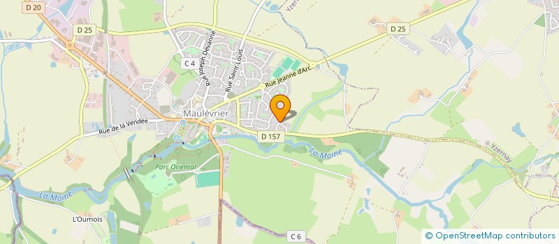 localisation de l'entreprise MONSIEUR BURHAN DOGAN  MAULEVRIER