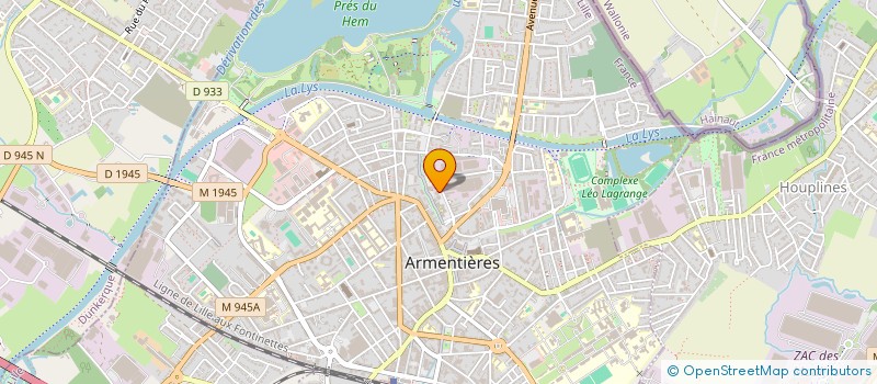 localisation de l'entreprise MONSIEUR BURHAN GULER à ARMENTIERES