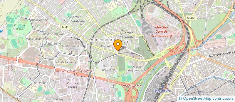 localisation de l'entreprise MONSIEUR BURHAN YILDIRIM à STRASBOURG