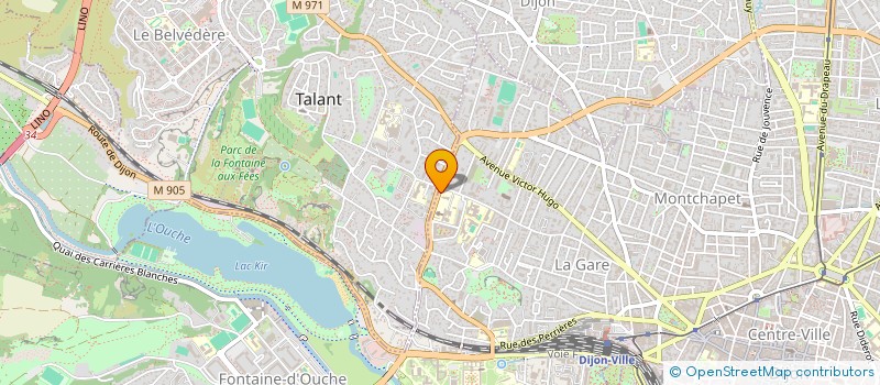 localisation de l'entreprise MONSIEUR BURIM ADEMI  DIJON